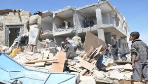 استشهاد أربعة مواطنين بقصف طيران العدوان على سنحان بصنعاء