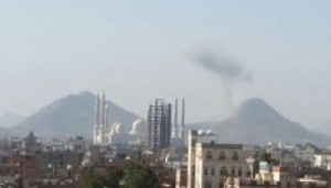 طيران العدوان يستأنف قصف العاصمة صنعاء ويستهدف منطقة النهدين