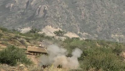 مصرع عدد من جنود العدو السعودي في جيزان ودك العديد من المواقع بعسير ونجران
