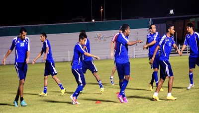 المنتخب الوطني لكرة القدم يبدأ استعداداته في الدوحة لمواجهة أوزبكستان