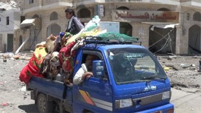 37 ألف أسرة نازحة بمحافظة صنعاء جراء العدوان السعودي
