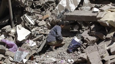 Death toll from Saudi airstrikes on Yemen nears 7,500