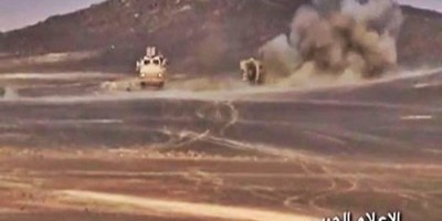 مصرع وإصابة عشرات المرتزقة في قصف صاروخي وإشتباكات بمأرب