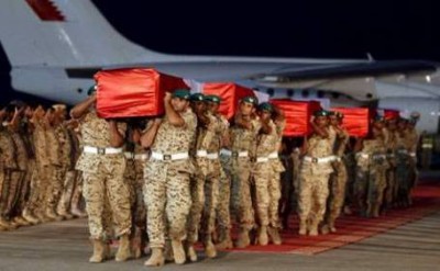 Bahrain says 2 troops in Yemen coalition killed in Saudi