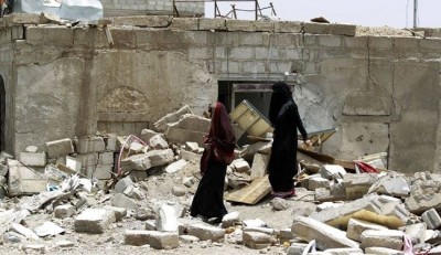 استشهاد ست نساء بقصف طيران العدوان لمنطقة اتيس في كتاف بصعدة