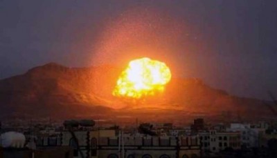 طيران العدوان السعودي يواصل قصفه الهستيري على العاصمة صنعاء