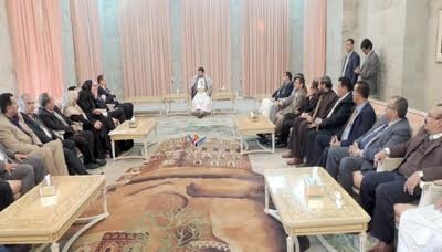 جلسة مباحثات بين القائمين بأعمال الوزراء والمبعوث الأممي إلى اليمن