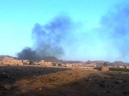طيران العدوان يستهدف بلاد الروس محافظة صنعاء