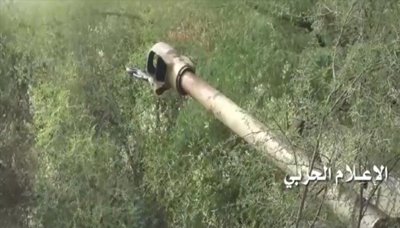 القوة الصاروخية تطلق صاروخ باليستي على تجمعات الغزاة بمعسكر الخنجر بالجوف