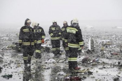تحطم طائرة أماراتية في روسيا ومقتل 62 شخصا كانوا على متنها