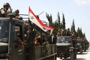 الجيش السوري يعلن سيطرته على مناطق في ريف حمص