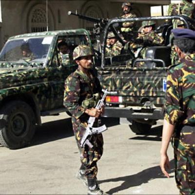 قيادة قوات الأمن المركزي تتفقد أحوال المرابطين بالنقاط الأمنية بالأمانة