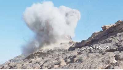 استهداف قيادة معسكر الحاجر وتفجير مخزن أسلحة شرق الربوعة