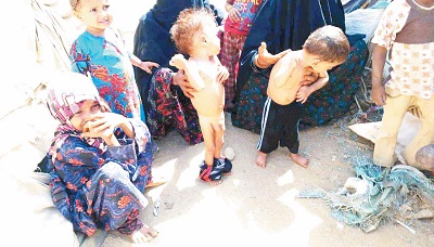 سكان 20 محافظة بحاجة إلى مساعدات عاجلة تنقذهم من خطر المجاعة