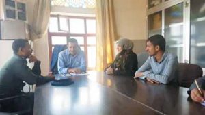 حكومة شباب اليمن المستقل تزور البحث الجنائي في العاصمة صنعاء