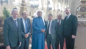 وفد سعودي زار أكبر كنيس يهودي في باريس .. قريباً فريق الشطرنج الصهيوني في الرياض