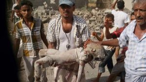 تقرير حقوقي: أكثر من 3825 شهيدا و4157 جريحا من الأطفال في اليمن جراء العدوان