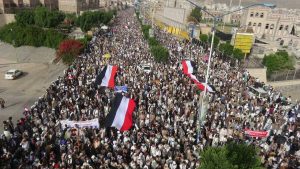 لجنة الفعاليات تحدد ساحات مسيرات “الحصار حرب” بالعاصمة صنعاء والمحافظات