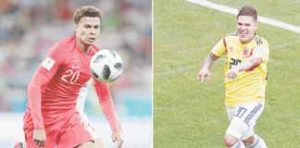 إنجلترا أمام كولومبيا لإثبات قوتها