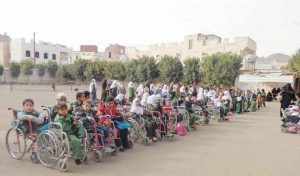 المعاقون في اليمن أرقام مهولة ومعاناة ضاعفها العدوان والحصار