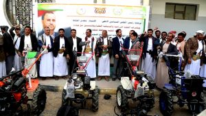 تكريم الفائزين بجائزة الرئيس الصماد لإنتاج الحبوب في صعدة