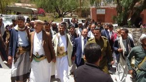 محافظ إب يتفقد مشاريع البنية التحتية بجامعة جبلة للعلوم الطبية