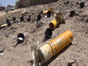 إصابة طفل بانفجار قنبلة من مخلفات العدوان في صنعاء