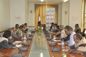 مناقشة الخطة التنفيذية للحد من ظاهرة التسول بمحافظة صنعاء