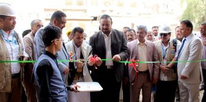 المتوكل وعباد يدشنان العمل في استكمال مشروع المبنى الجديد لمستشفى الكويت بالأمانة