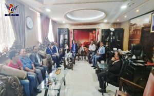السفير صبري يلتقي رئيس وأعضاء مجلس الجالية اليمنية في سوريا