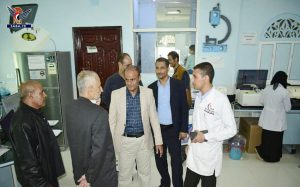 وكيل وزارة الصحة يطلع على خدمات هيئة المستشفى الجمهوري بحجة