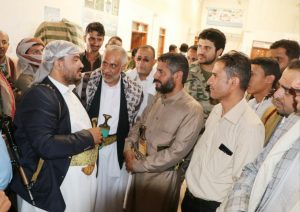 البخيتي وأبو نشطان يطّلعان على ورش ومعامل المعهد الصناعي والتقني في ذمار (صور)