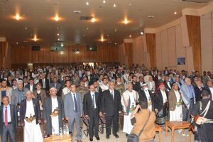 بحضور قيادات الدولة.. صنعاء تحيي أربعينية فقيد الوطن المناضل الدكتور عبدالوهاب محمود