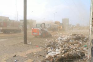 بوتيرة عالية .. تواصل حملة النظافة الشاملة بمدينة الحديدة