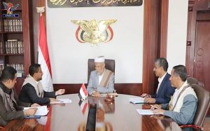 رئيس مجلس القضاء يلتقي رئيس لجنة أراضي وعقارات القوات المسلحة