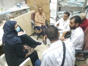 مناقشة أنشطة اللجنة الدولية للصليب الأحمر في باجل بالحديدة وإمكانية توسعتها
