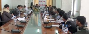 محافظ صنعاء يرأس اجتماعا للجنة المركزية المكلفة بالتنسيق مع المغرر