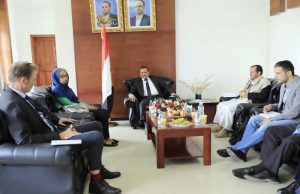 وزير الصناعة يلتقي مديرة وحدة المشتريات في برنامج الأغذية العالمي