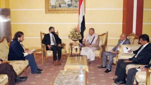 وزير النقل يلتقي رئيس بعثة الأمم المتحدة لدعم اتفاق الحديدة