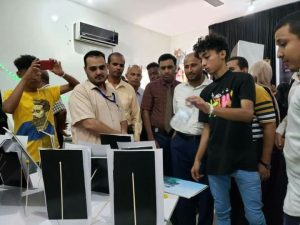 افتتاح معرض الفن الإبداعي الثاني لطلبة الكلية التطبيقية بجامعة العلوم والتكنولوجيا بالحديدة