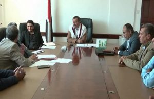 نائب وزير المياه يناقش مع اليونيسف مشروع تأهيل عشرة آبار مياه في تعز
