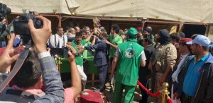 فريق الكلية الحربية يحرز لقب بطولة الرسول الأعظم للفروسية بصنعاء