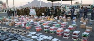 منتسبو شرطة شعوب يرفدون الجبهات بقافلة غذائية
