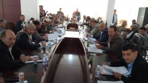 مجلس إدارة أمانة العاصمة ومحافظة صنعاء يناقش مستوى إنجاز المشاريع ويوجه بإزالة التداخلات في المهام