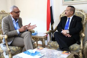 وزير الخارجية يلتقي الممثل المقيم لبرنامج الأغذية العالمي