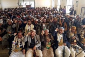 أبناء مديرية أرحب بصنعاء يحيون الذكرى السنوية للشهيد
