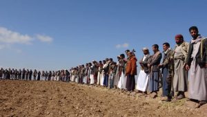 أبناء الحيمة الخارجية بصنعاء يعلنون البراءة من المرتزقة والخونة