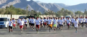 سباق رياضي في بيحان شبوة بمناسبة عيد الإستقلال الـ30 من نوفمبر