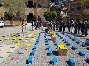أبناء حي آزال بأمانة العاصمة يسيرون قافلة شتوية دعماً للمرابطين في الجبهات