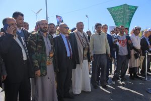 قيادات الثروة السمكية تزور ضريح الشهيد صالح الصماد
